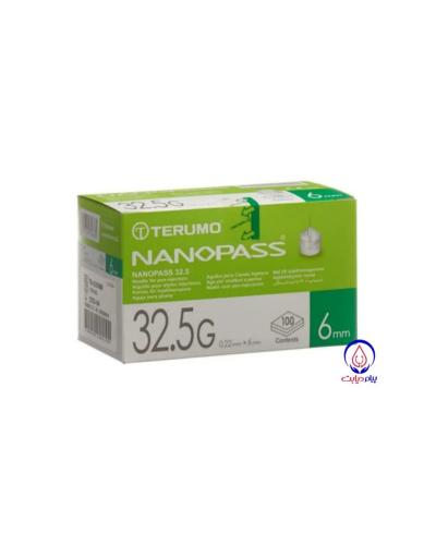 Nanopass insulin pen needle 6 mm gauge 32.5