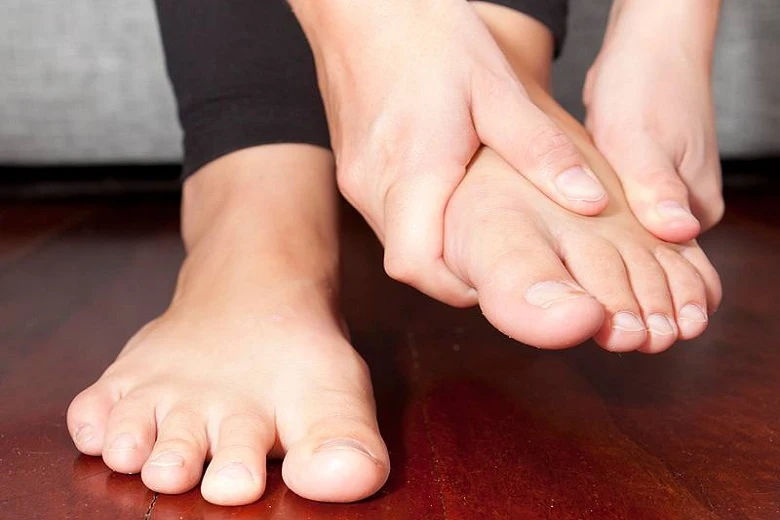 تصویری از درد پای دیابتی