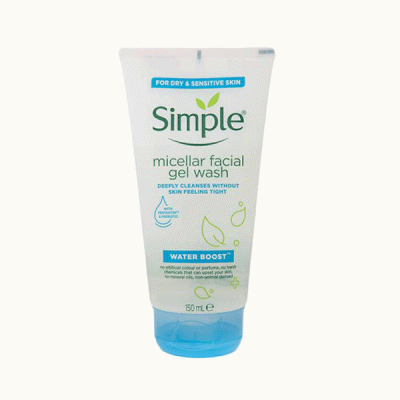 Micellar facial gel wash simple